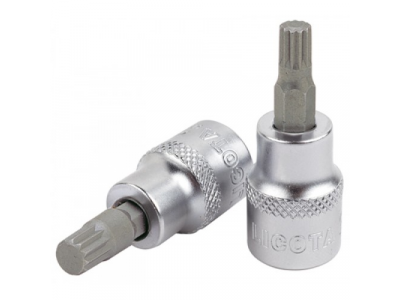 Головка торцевая с вставкой spline 1/2" M9 L=55мм от LICOTA Головка торцевая с вставкой spline 1/2" M9 L=55мм