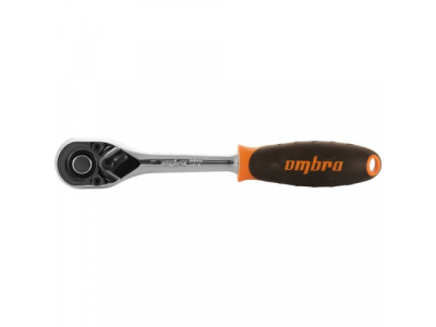 Рукоятка трещоточная 1/2"DR 72 зубца, Ombra 281202
