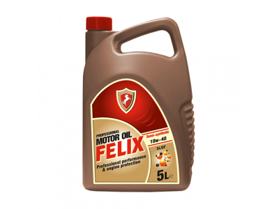 Масло мот. FELIX semi-synthetic 10W40 п/с 5л SL/CF от Felix Масло мот. FELIX semi-synthetic 10W40 п/с 5л SL/CF