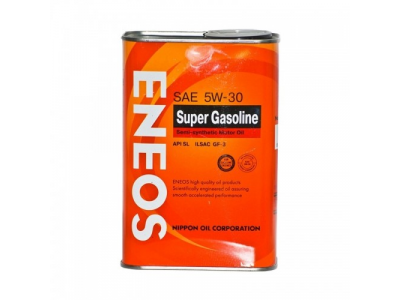 Масло моторное ENEOS Super Gasoline SL п\синт 5W30 4л