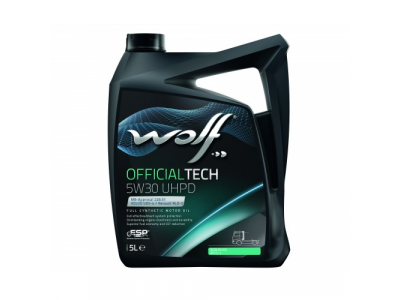 Моторное масло WOLF OFFICIALTECH 5W30 UHPD 5L от WOLF Моторное масло WOLF OFFICIALTECH 5W30 UHPD 5L