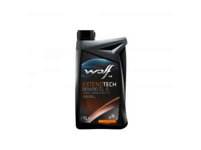 Трансмиссионное масло WOLF EXTENDTECH 80W90 GL 5 1L